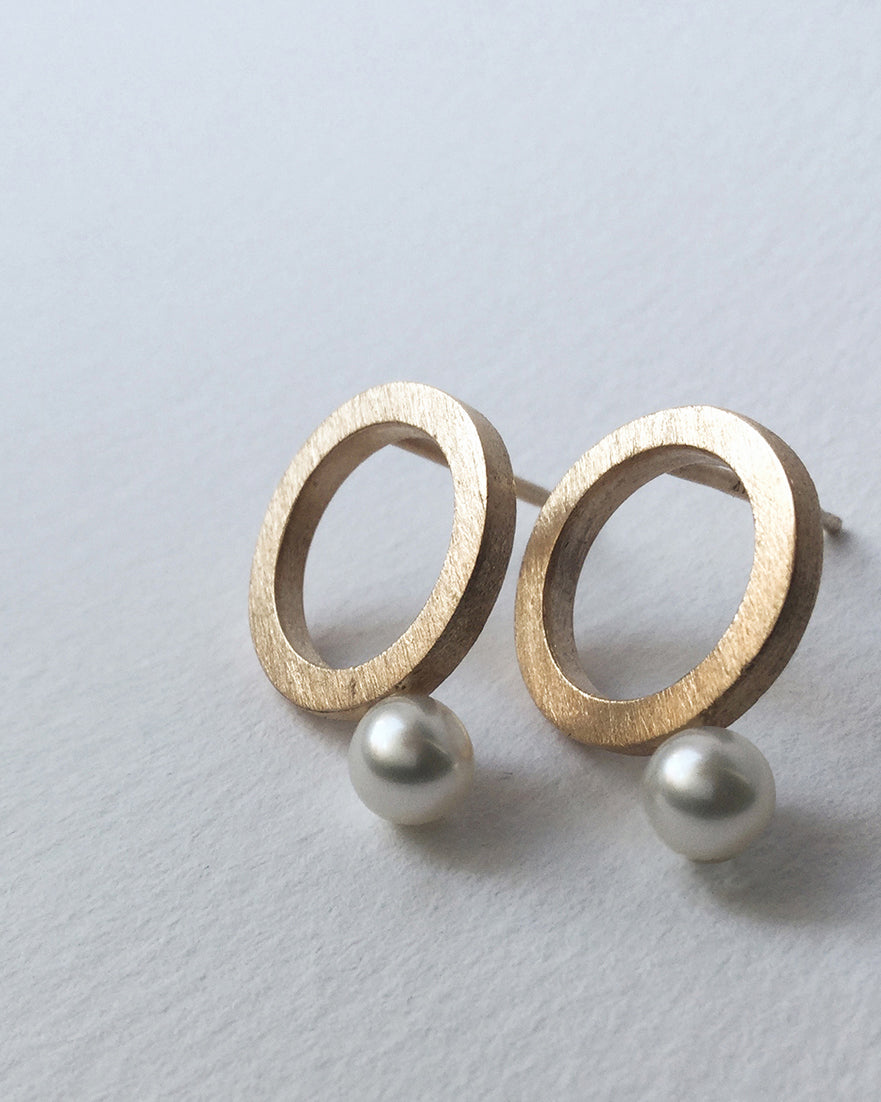 Cornicetta mini orecchini